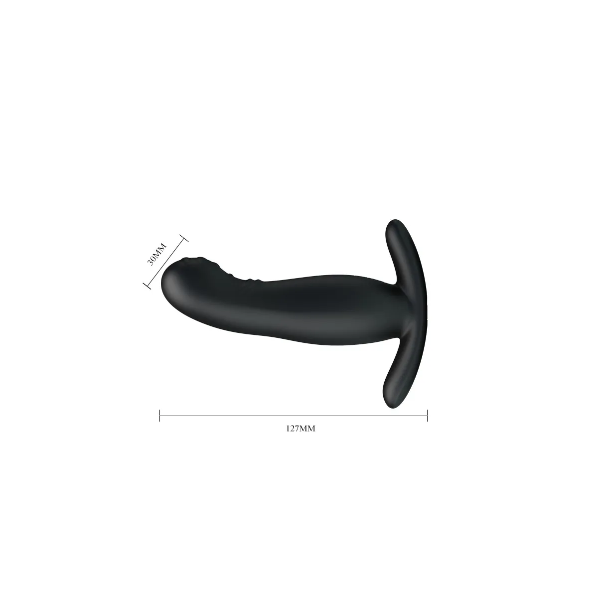 Vibratore Prostata 12,7 cm e funzione tap tap