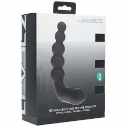 Vibratore per prostata scaldante e flessibile