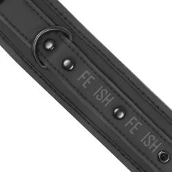 Set BDSM di manette e Collare in Pelle Vegana