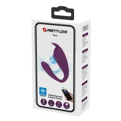Vibratore per coppia in silicone con app