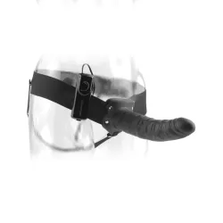 Fallo cavo indossabile vibrante nero 20 cm