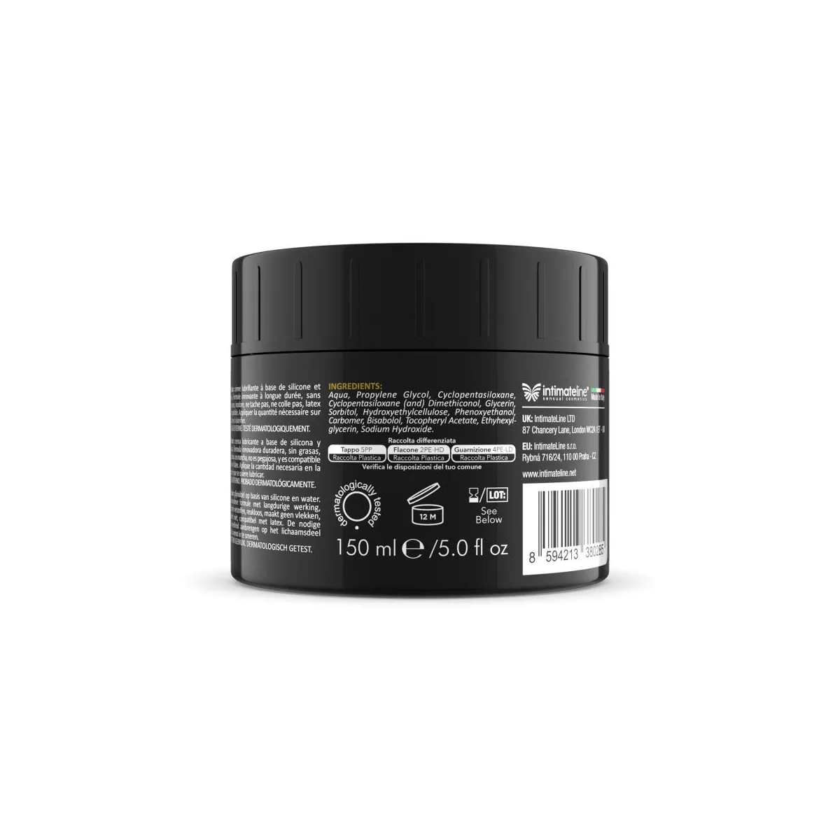 Lubrificante gel Anale ibrido Fistan