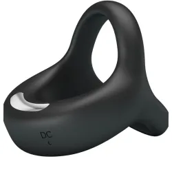 Anello pene e testicoli vibrante in silicone
