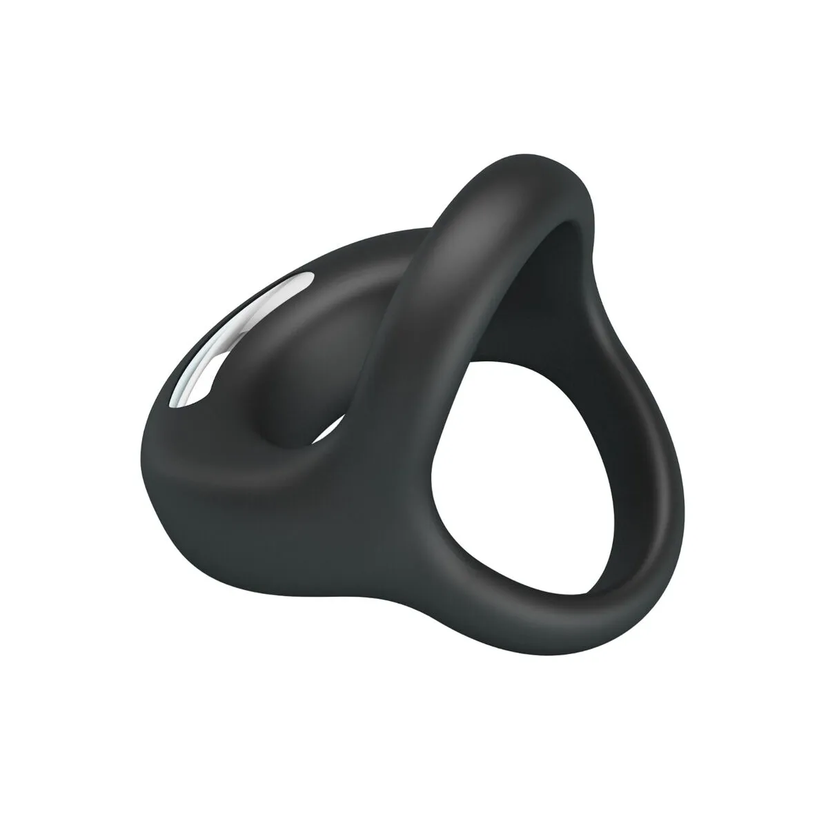 Anello pene e testicoli vibrante in silicone