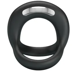 Anello pene e testicoli vibrante in silicone
