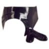 Slip uomo fetish con guaina fallica in latex Slip uomo fetish con guaina fallica in latex