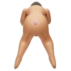 Bambola gonfiabile gambe piegate mulatta