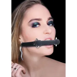 Bit Gag in silicone bavaglio BDSM regolabile