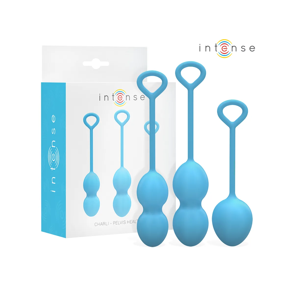 Set 3 palline silicone per pavimento pelvico
