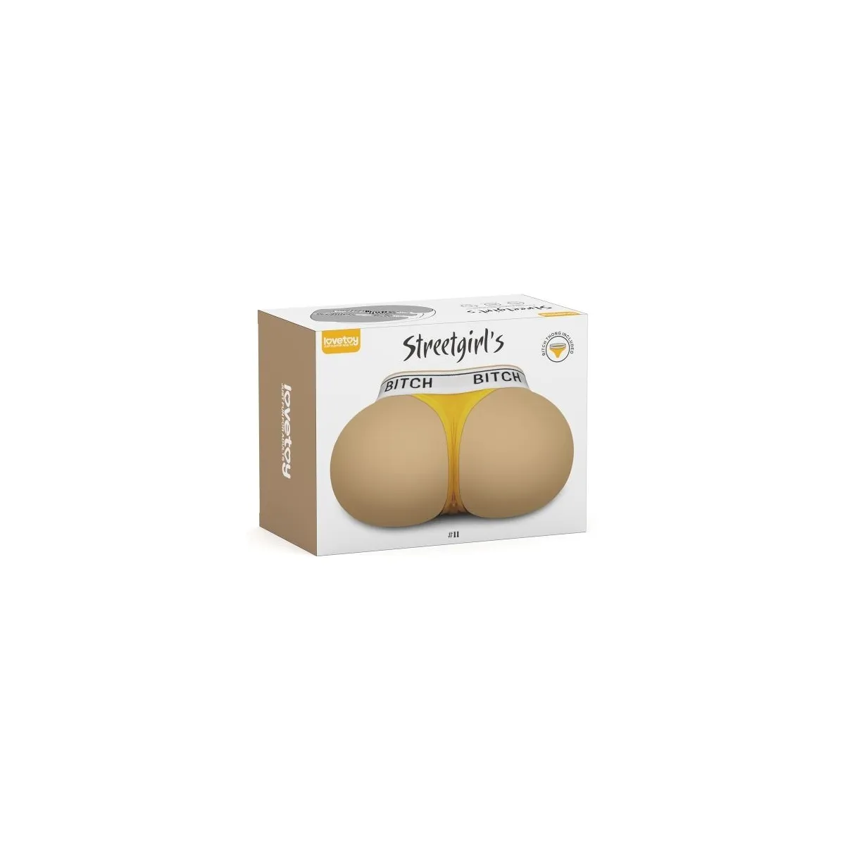Masturbatore realistico vagina ano con slip