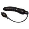 Dildo gonfiabile in lattice nero 23 cm Dildo gonfiabile in lattice nero 23 cm