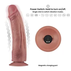 Vibratore Realistico Magnus 2Density 26,8 cm