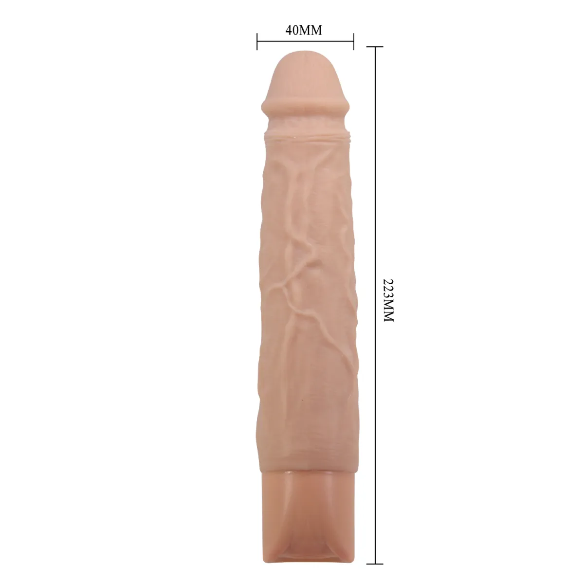 Dildo Realistico vibrante ricaricabile 22 cm