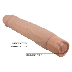 Dildo Realistico vibrante ricaricabile 22 cm