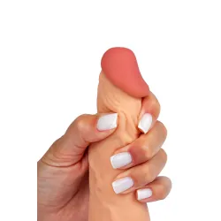 Vibratore Dildo Realistico morbido 17,5 cm