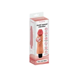 Vibratore Dildo Realistico morbido 17,5 cm