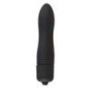 Mini vibratore tocco vellutato nero
