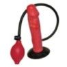 Dildo gonfiabile rosso vibrante telecomandato Dildo gonfiabile rosso vibrante telecomandato
