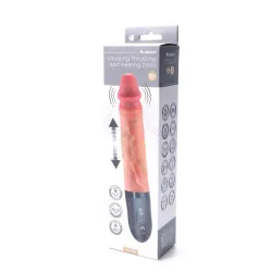 Vibratore Realistico a spinta e scaldante