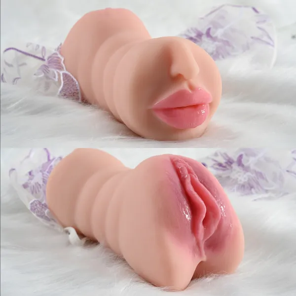 Masturbatore uomo realistico Bocca Vagina Ano