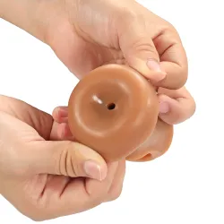 Guaina Pene Realistica con Anello Testicoli