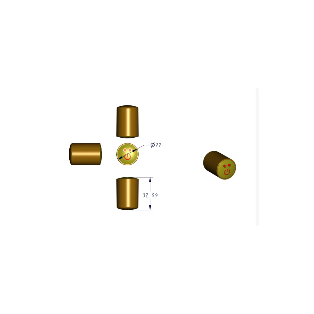 Mini Bullet con Telecomando per Guaina Pene