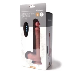 Vibratore Realistico Scaldante 24 cm Ø 4