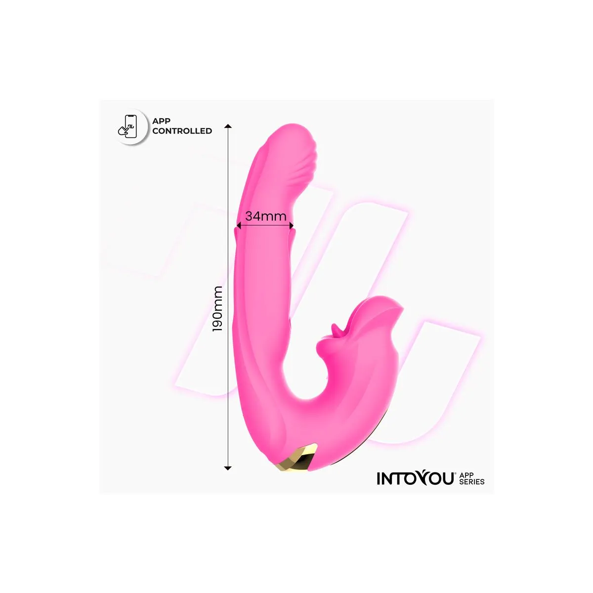 Vibratore Punto G + Tapping e Mordicchio