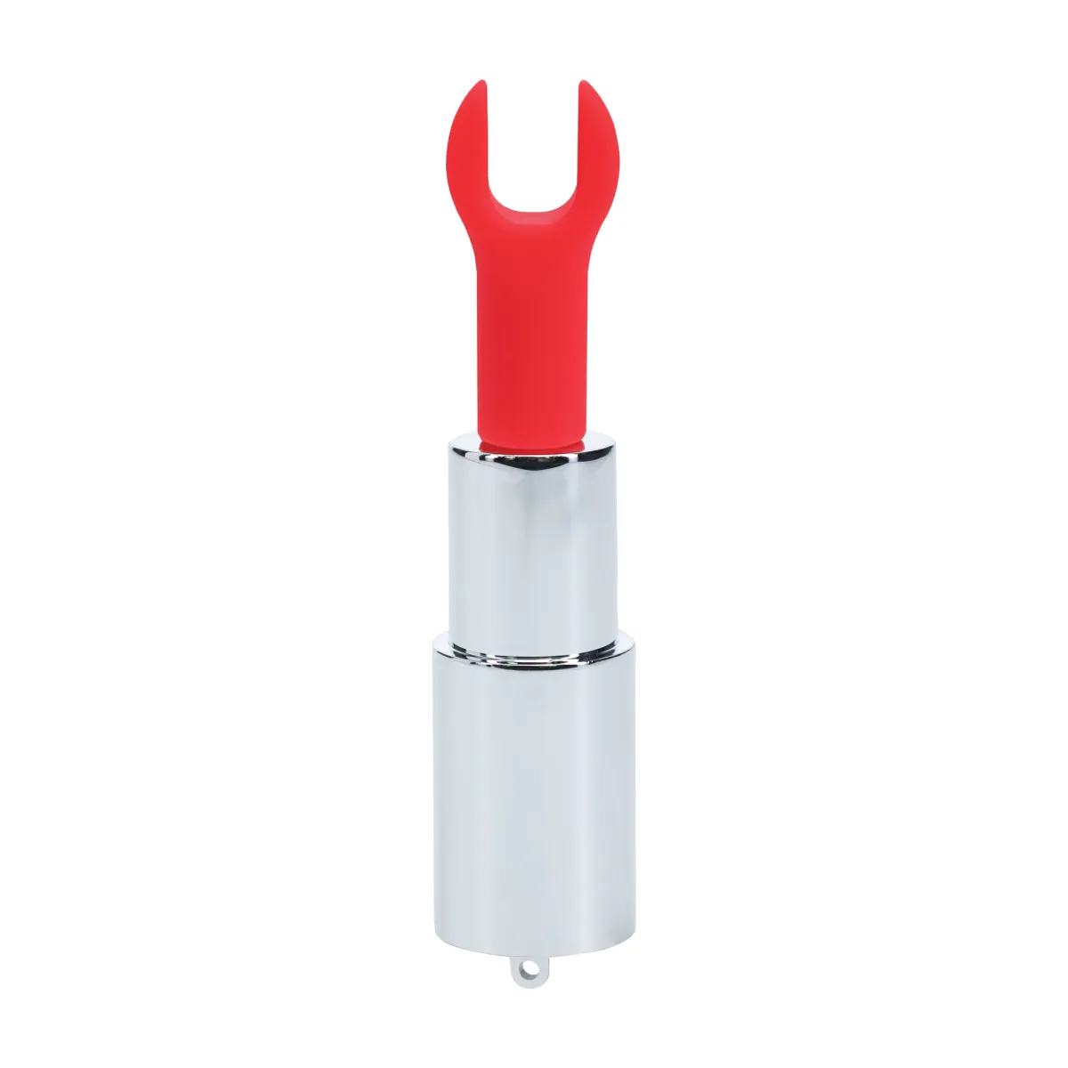 Vibratore a rossetto ricaricabile e 4 testine