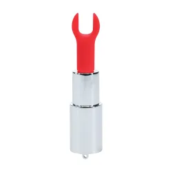 Vibratore a rossetto ricaricabile e 4 testine