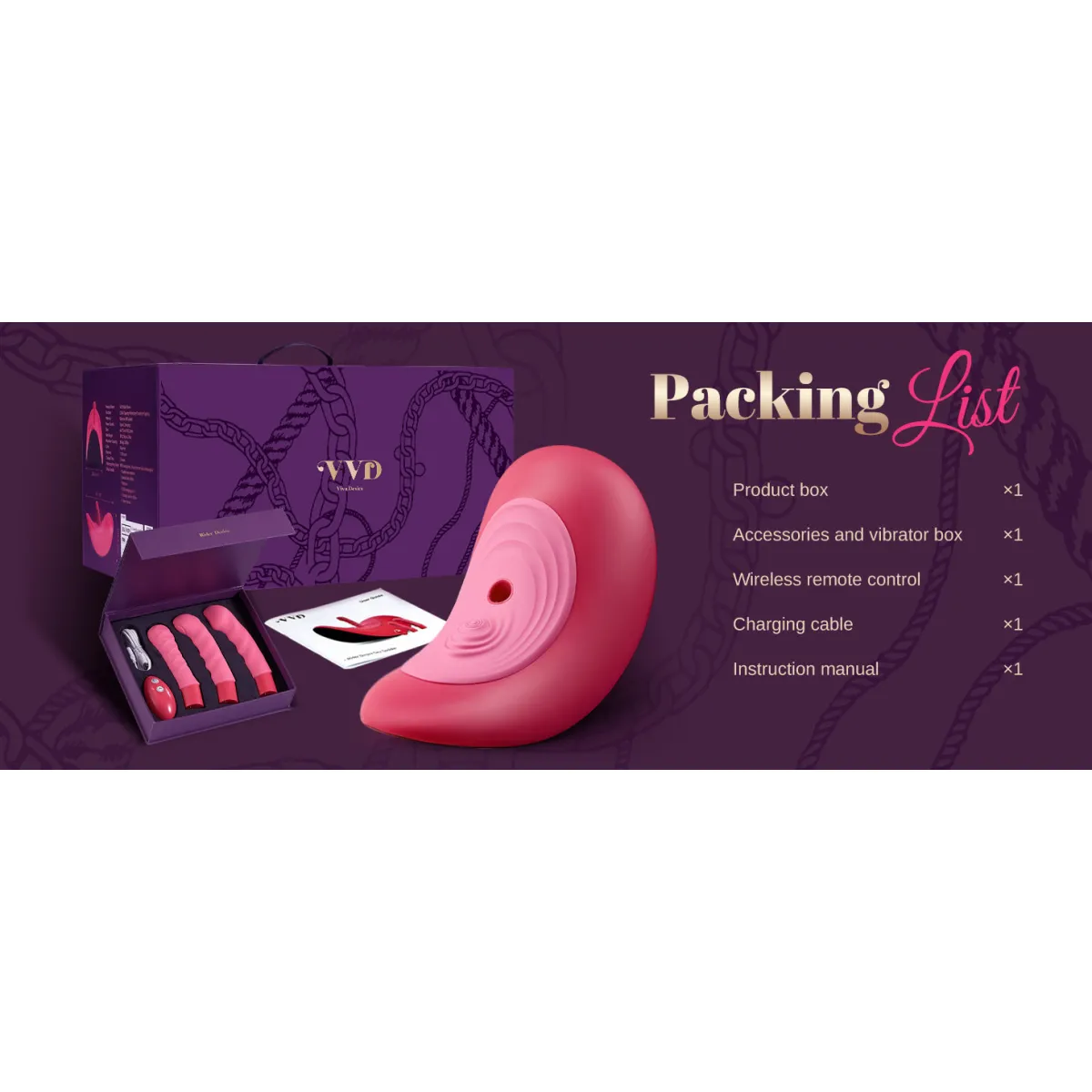 Macchina sesso VVD Rider cavalcabile 3 dildo