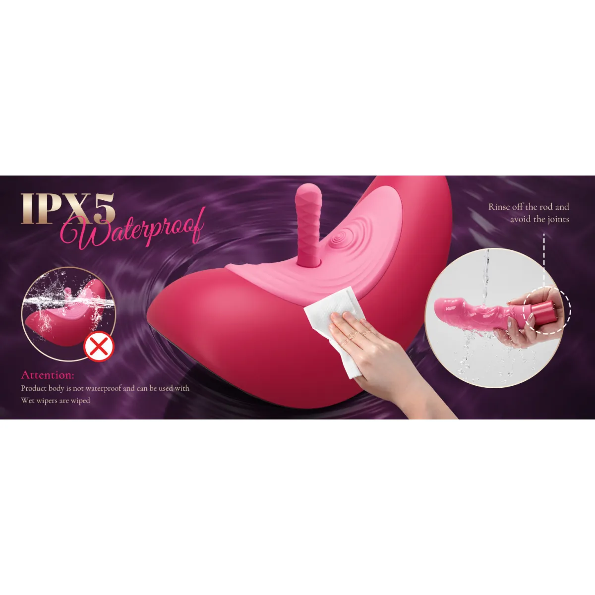 Macchina sesso VVD Rider cavalcabile 3 dildo