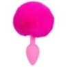 Butt plug con pon pon bunny fucsia Butt plug con pon pon bunny fucsia