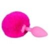 Butt plug con pon pon bunny fucsia Butt plug con pon pon bunny fucsia