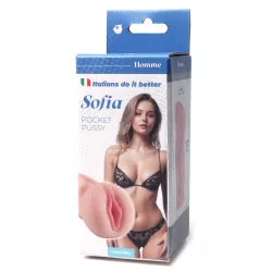 Masturbatore uomo vagina realistica 12,5 cm