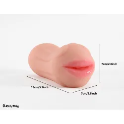 Masturbatore uomo bocca sexy 13 cm