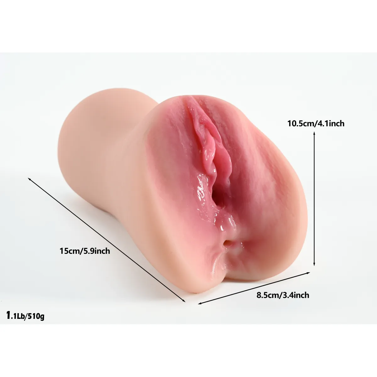 Masturbatore Uomo Vagina Ano Realistici 15 cm