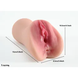 Masturbatore Uomo Vagina Ano Realistici 15 cm