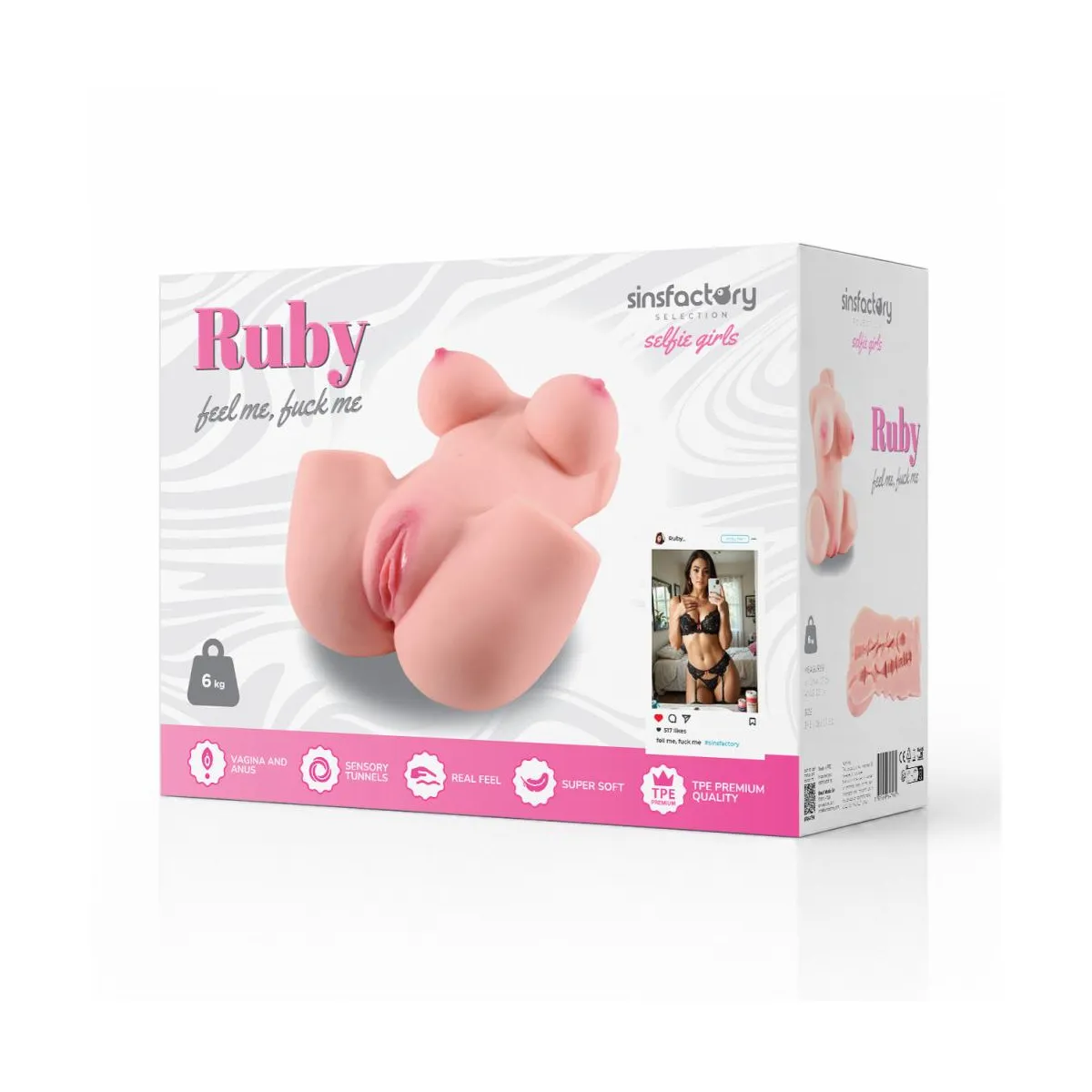 Mezzo busto femminile Realistico 6 Kg