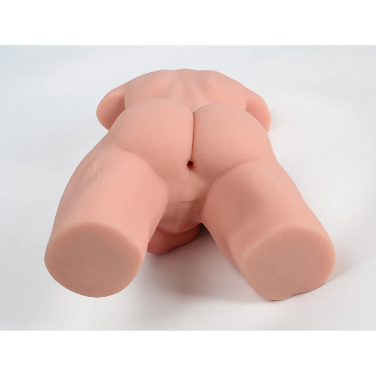 Mezzo Busto Maschile Realistico pene 17,5 cm