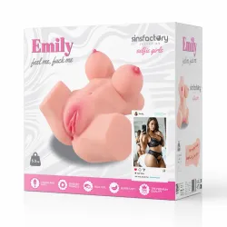 Mezzo Busto Femminile Realistico Curvy