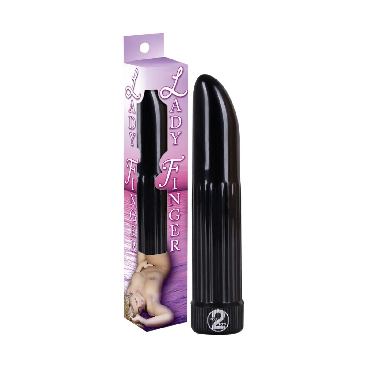 Vibratore Classico Ladyfinger black