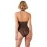 Body pizzo con inserti in strass Abierta Fina Body pizzo con inserti in strass Abierta Fina