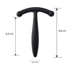 Sonda uretrale pene in silicone 4,8 cm