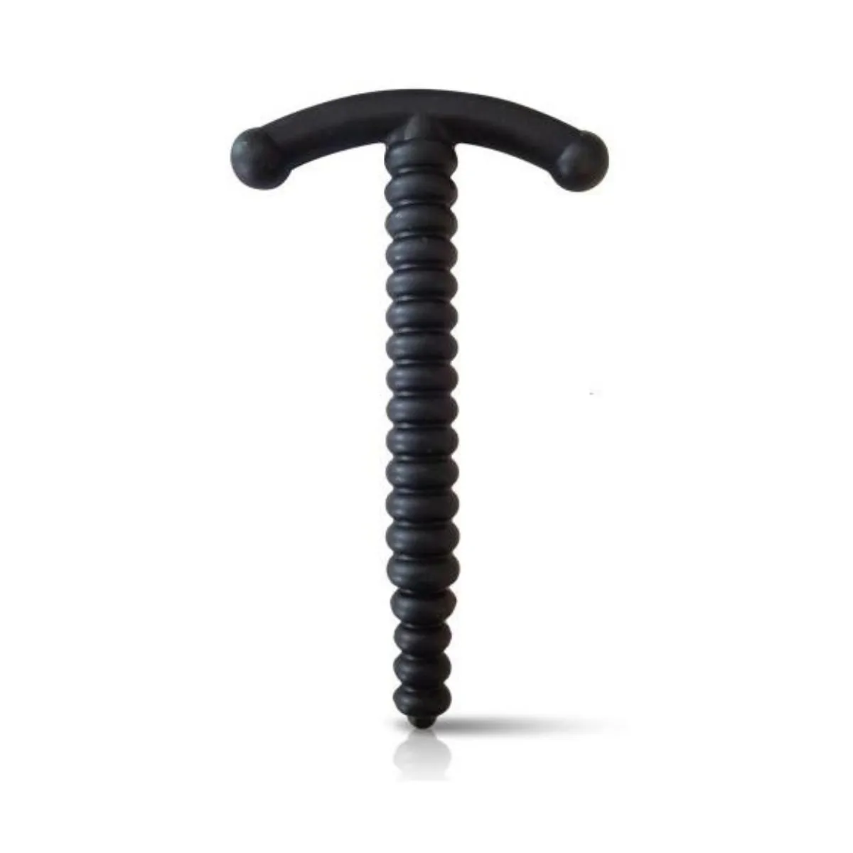 Sonda uretra pene silicone con rilievi 6,3 cm