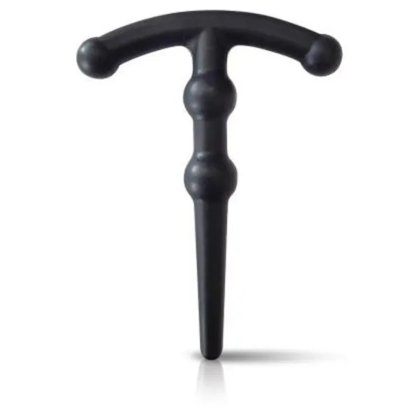 Sonda uretra pene silicone 2 mini sfere 6,4cm