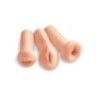 Kit 3 masturbatori realistici Pipedream