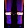 Cavigliere BDSM fluorescenti rosa