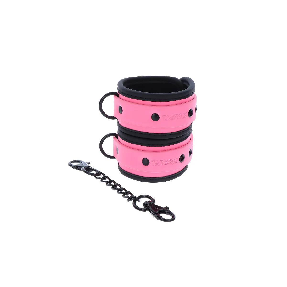 Cavigliere BDSM fluorescenti rosa