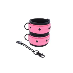 Cavigliere BDSM fluorescenti rosa